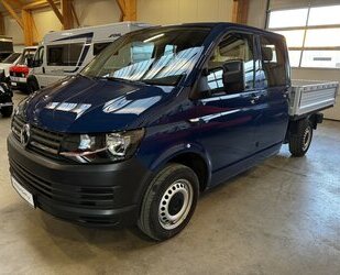 VW T6 Doka Pritsche 2.0 TDI 4Motion 4x4 indienblau Gebrauchtwagen