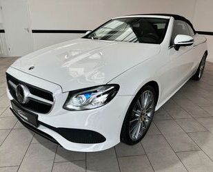 Mercedes-Benz E 400 d 4MATIC Cabrio Autom. Navi*Leder*LED*AHK* Gebrauchtwagen