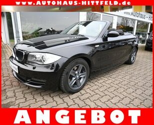 BMW 118i Cabrio Klimaaut NAVI Leder Xenon PDC 17Alu Gebrauchtwagen