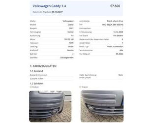 VW Caddy Gebrauchtwagen