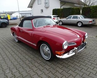 VW Karmann Ghia Cabrio vollständig restauriert Oldtimer