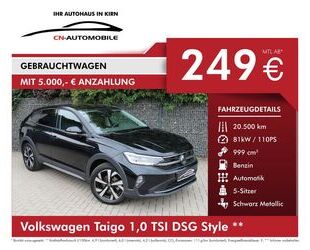 VW Volkswagen Taigo 1,0 TSI DSG Style #RATE ab 249,-€ Gebrauchtwagen