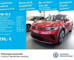 VW Volkswagen ID.5 GTX Navi AHK LED Heckleuchten Pano Gebrauchtwagen