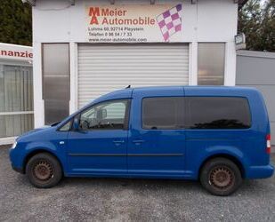 VW Volkswagen Caddy Maxi Life EcoFuel 8 fach,AHK,Sort Gebrauchtwagen