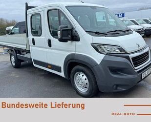 Peugeot Peugeot Boxer Doka lange Pritsche AHK*Klima*7-Sitz Gebrauchtwagen