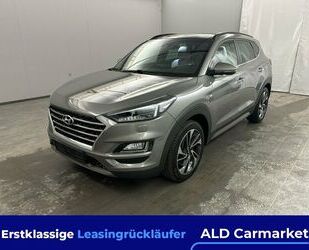 Hyundai Hyundai Tucson blue 2.0 CRDi 4WD Premium Geschloss Gebrauchtwagen