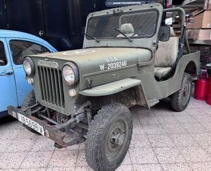 Jeep Jeep Willys- Viasa Perkins-Diesel 4-108 Armee Büge Gebrauchtwagen