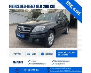 Mercedes-Benz Mercedes-Benz GLK 200 CDI*1.Hand*Rentner Fahrzeug* Gebrauchtwagen