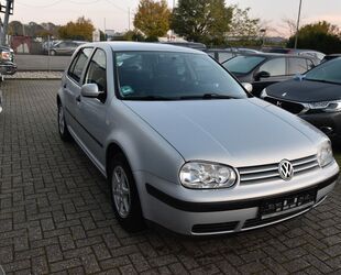 VW Volkswagen Golf 1.4 ZV/Klima 8 Fachbereift Tüv NE Gebrauchtwagen