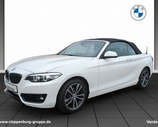 BMW BMW 218i Cabrio Sport Line+HK HiFi+Lhz+PDC-v+h+Shz Gebrauchtwagen