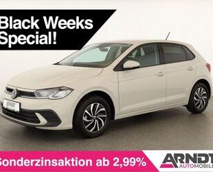 VW Volkswagen Polo 1.0 Life LED Clima Digi Navi SitzH Gebrauchtwagen