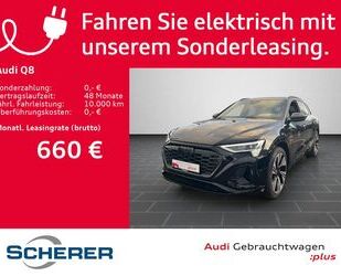 Audi Audi Q8 55 e-tron S line AHK/MATRIX/LUFTFEDER Gebrauchtwagen