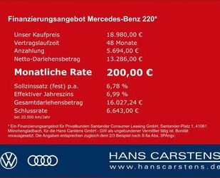 Mercedes-Benz Mercedes-Benz 220 D Avantgarde Automatik AHK Navi Gebrauchtwagen