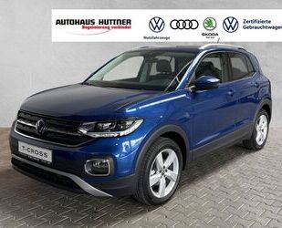 VW Volkswagen T-Cross STYLE 1.0 TSI DSG NAVI LED AHK Gebrauchtwagen