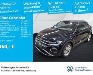 VW Volkswagen T-Roc Cabriolet 1.0 TSI Style Navi 17