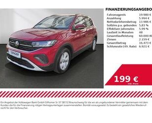 VW Volkswagen T-Cross 1.0 TSI Life CarPlay LED Klimaa Gebrauchtwagen