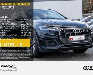 Audi Audi Q8 55 TFSI Q LM21 LUFT LEDER HuD AHK Gebrauchtwagen