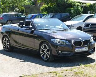 BMW BMW 220 i Cabrio Sport Line-Alu-Klima-Navi-2.Hand Gebrauchtwagen