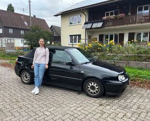 VW Volkswagen Golf IV Cabriolet Schwarz 100PS Gebrauchtwagen