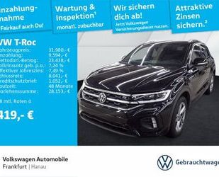 VW Volkswagen T-ROC R-Line Gebrauchtwagen