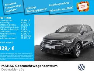 VW Volkswagen T-ROC 2.0 TDI R-Line LED+ AHK Navi Rear Gebrauchtwagen