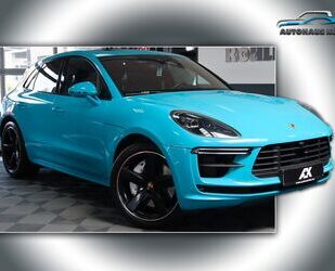 Porsche Porsche Macan Turbo Miamiblue Individual Sportabga Gebrauchtwagen