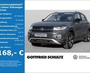 VW Volkswagen T-Cross 1.0 TSI Style Navi LED RFK SHZ Gebrauchtwagen