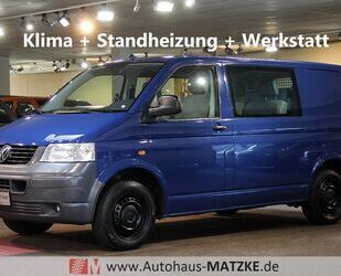 VW Volkswagen T5 1.9TDI 4-Sitzer Werkstatt Klima Stan Gebrauchtwagen