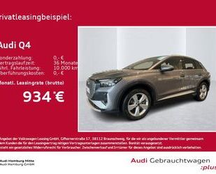 Audi Audi Q4 50 e-tron quattro 220 kW S line Navi Pano Gebrauchtwagen