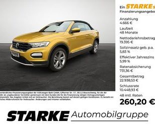 VW Volkswagen T-Roc Cabriolet 1.0 TSI Style PDC LM T Gebrauchtwagen