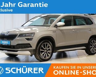 Skoda Skoda Karoq 2.0TDI DSG Scout 4x4 AHK Pano StdHzg K Gebrauchtwagen