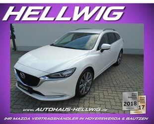 Mazda Mazda 6 Kombi 2.5l Takumi GSD Nappaleder Schwarz B Gebrauchtwagen