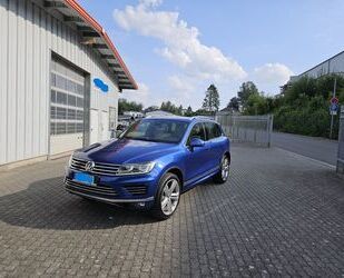 VW Volkswagen Touareg R Line 3.6 V6 Facelift Blue Mo Gebrauchtwagen