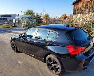 BMW BMW 120d Sport Line schwarz Gebrauchtwagen