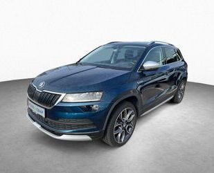 Skoda Skoda Karoq Scout 4x4 2.0TDI/150PS/AHK/NAVI/SUNSET Gebrauchtwagen