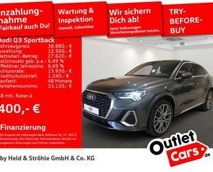 Audi Audi Q3 Sportback S line 35TFSI S tron AHK NAV SON Gebrauchtwagen