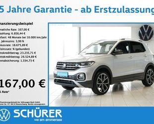 VW Volkswagen T-Cross 1.5TSI DSG Style LED AHK Kamera Gebrauchtwagen