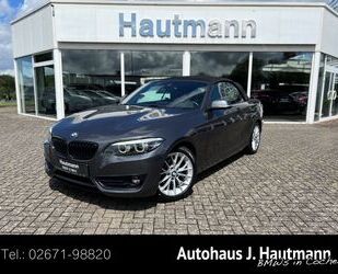 BMW BMW 218 i Cabrio Sport Line *1.HAND*LEDER*BUSINESS Gebrauchtwagen