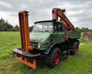 Mercedes-Benz Mercedes-Benz Unimog 406 Kran und Gabelstapler Gebrauchtwagen