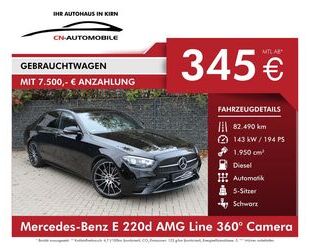 Mercedes-Benz Mercedes-Benz E 220d AMG Line 360° Camera LED Gebrauchtwagen