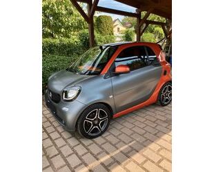 Smart Smart ForTwo Coupé mattgrau/orange Navi/Alu/Panora Gebrauchtwagen