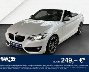 BMW BMW 220i Cabrio SPORTLINE LED NAVI SPORTSITZ H/K 1 Gebrauchtwagen