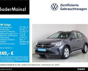 VW Volkswagen Taigo 1.0 TSI Life Navi LED SHZ Alu Vir Gebrauchtwagen