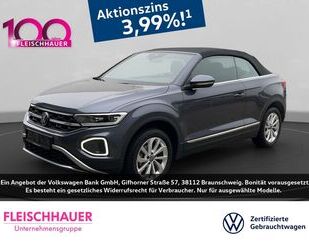 VW Volkswagen T-Roc Cabriolet Style 1.0 TSI LED Navi Gebrauchtwagen