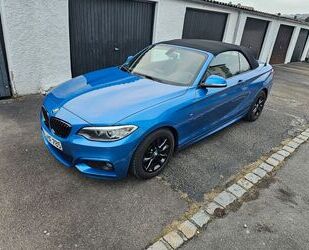 BMW BMW 220i Cabrio M Sportaket Estorilblau Gebrauchtwagen