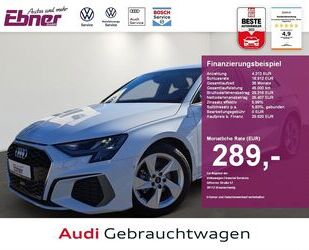 Audi Audi A3 Sportback S-LINE 35TFSI S-TRONIC LEDER+NAV Gebrauchtwagen