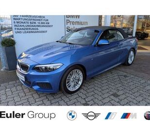 BMW BMW 218 i Cabrio M-Sport Navi LED DAB Ambientebel Gebrauchtwagen