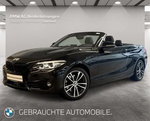 BMW BMW 220i Cabrio Sport Line Navi AHK Kamera LED Gebrauchtwagen