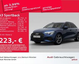 Audi Audi A3 Sportback 30 TDI S tronic S line AHK/LED/N Gebrauchtwagen