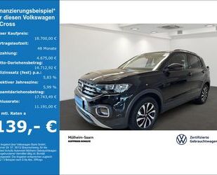 VW Volkswagen T-Cross 1.0 TSI Active Navi App-Connect Gebrauchtwagen